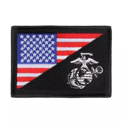 ROTHCO nášivka vlajka USA/USMC velcro BAREVNÁ