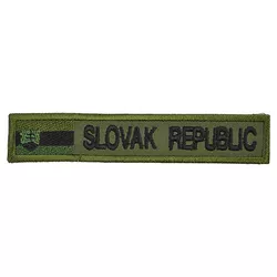 NAVYS nášivka SLOVAK REPUBLIC + VLAJKA - OLIV