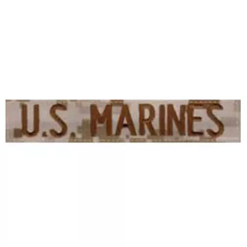 MILITARY RANGE nášivka "U.S. MARINES" VELCRO MARPAT DESERT