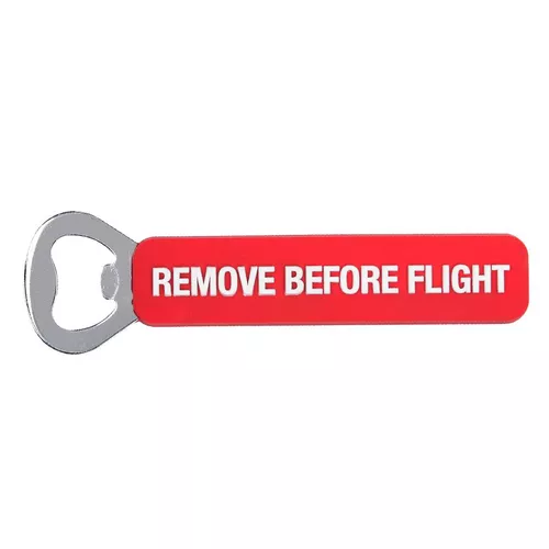 FOSCO otvírák na lahve REMOVE BEFORE FLIGHT
