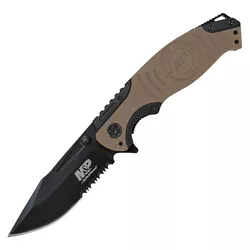 Smith & Wesson nůž zavírací SWMP13GLS kombinované ostří COYOTE