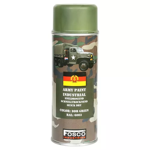 FOSCO barva ARMY ve spreji 400ml RAL 6003 ZELENÁ DDR
