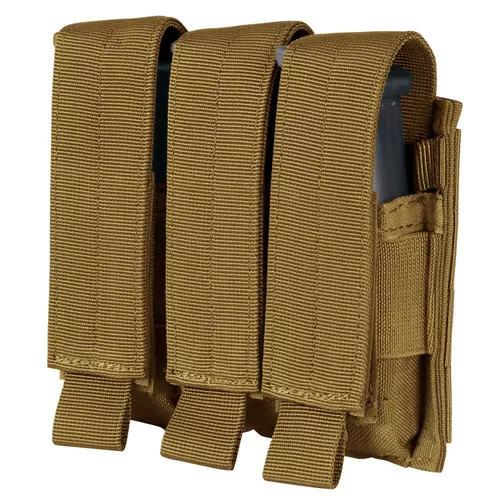 CONDOR OUTDOOR sumka MOLLE trojitá na zásobníky M9 COYOTE BROWN