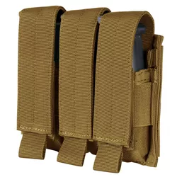 CONDOR OUTDOOR sumka MOLLE trojitá na zásobníky M9 COYOTE BROWN