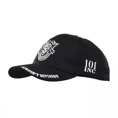 101INC čepice dětská S LEBKOU FlexFit ČERNÁ