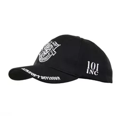 101INC čepice dětská S LEBKOU FlexFit ČERNÁ