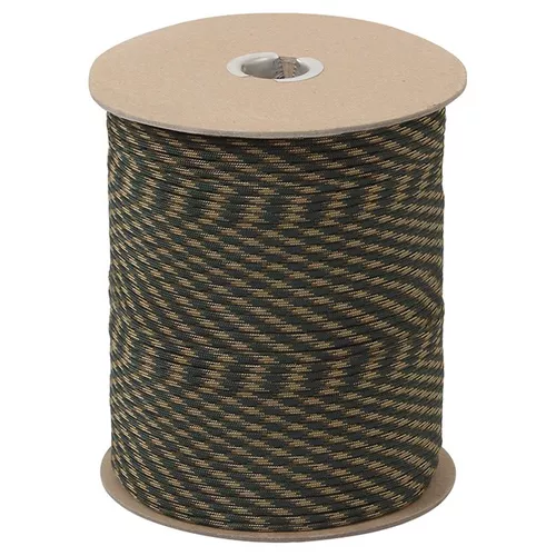 ROTHCO šňůra PARACORD nylon 550LB na cívce ø 4 mm / 300 m WOODLAND