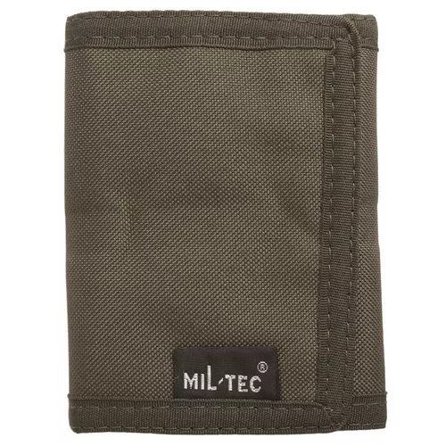 MIL-TEC peněženka s více odděleními ZELENÁ