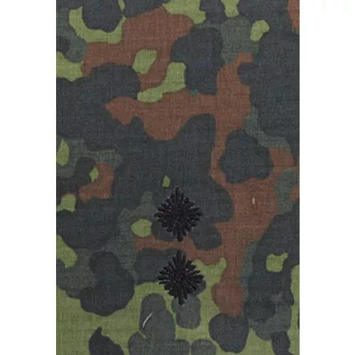 Bundeswehr nárameník BW OBERLEUTNANT FLECKTARN / černé vyšití