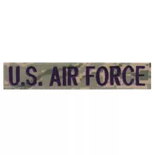 MILITARY RANGE nášivka "U.S. AIRFORCE" 15 cm VELCRO TIGER STRIPE