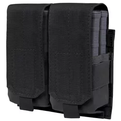CONDOR OUTDOOR sumka dvojitá na zásobníky M14 Gen. II ČERNÁ