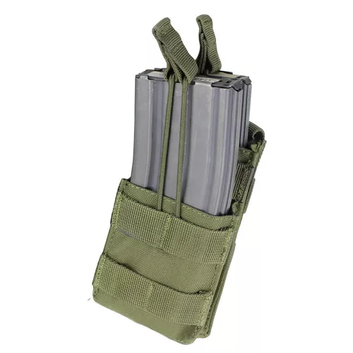 CONDOR OUTDOOR sumka MOLLE na zásobníky 2xM16 otevřená ZELENÁ