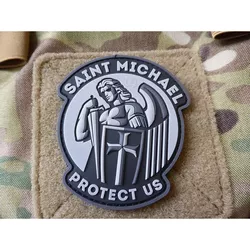 JACKETS TO GO nášivka SANKT MICHAEL plast velcro ČERNÁ