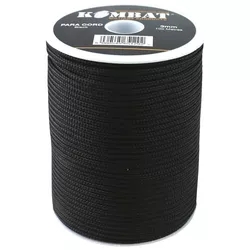 KOMBAT šňůra PARA CORD ø 3 mm / 100 m ČERNÁ