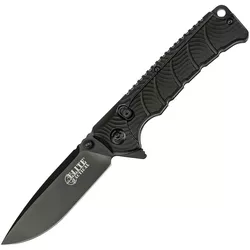 ELITE TACTICAL nůž zavírací BACKDRAFT hladké ostří ČERNÝ