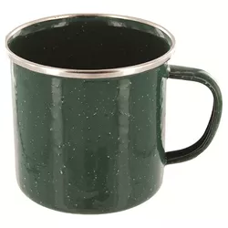 HIGHLANDER hrnek plechový smaltovaný 350 ml ZELENÝ