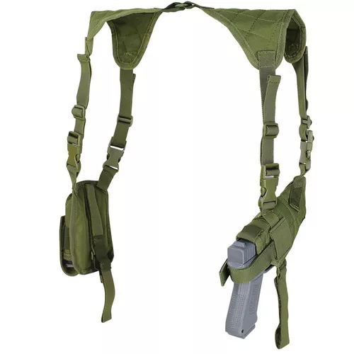 CONDOR OUTDOOR pouzdro podpažní pistolové UNI horizontální ZELENÉ