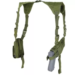 CONDOR OUTDOOR pouzdro podpažní pistolové UNI horizontální ZELENÉ