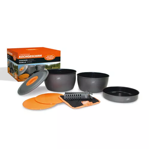 ESBIT sada nádobí NONSTICK cestovní 8 dílů