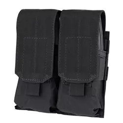 CONDOR OUTDOOR sumka MOLLE dvojitá na zásobníky M4 ČERNÁ