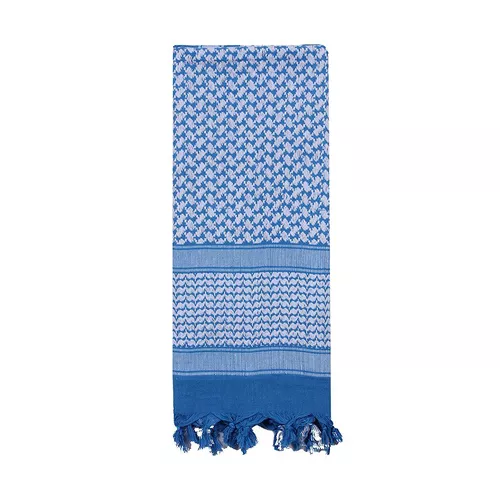 ROTHCO šátek SHEMAGH 105 x 105 cm MODRO-BÍLÝ