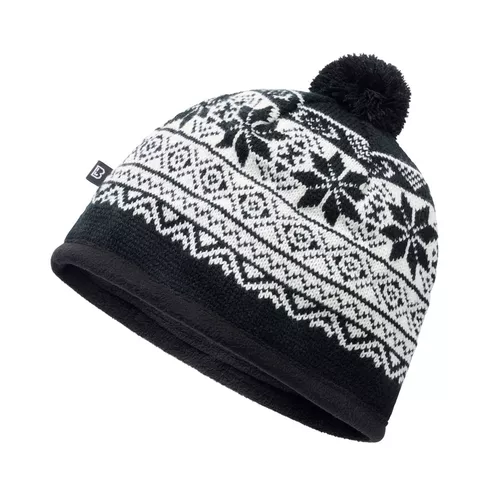 BRANDIT čepice pletená SNOW CAP ČERNÁ