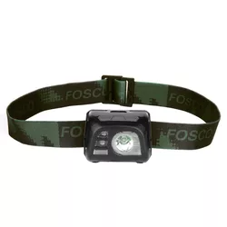 FOSCO svítilna čelová taktická 140 lumenů ČERNÁ