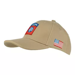 FOSTEX čepice baseball 82nd AIRBORNE KHAKI