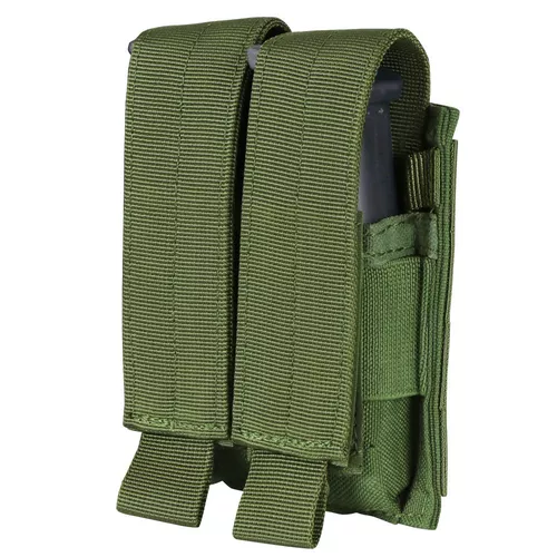 CONDOR OUTDOOR sumka MOLLE dvojitá na zásobník M9 ZELENÁ