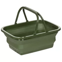 MFH košík skládací plastový ZELENÝ