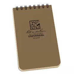 RITE IN THE RAIN blok voděodolný TOP-SPIRAL 3x5" notebook malý DESERT