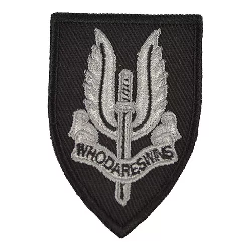 NAVYS nášivka SAS stříbrná