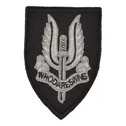 NAVYS nášivka SAS stříbrná