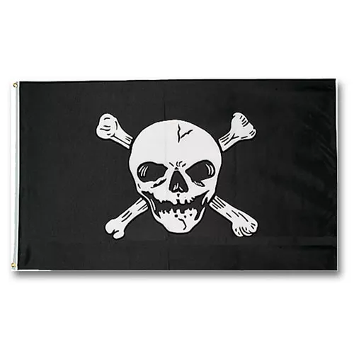 MIL-TEC vlajka PIRÁT (JOLLY ROGER)