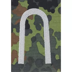 Bundeswehr nárameník BW UNTEROFFIZIER FLECKTARN / stříbrné vyšití