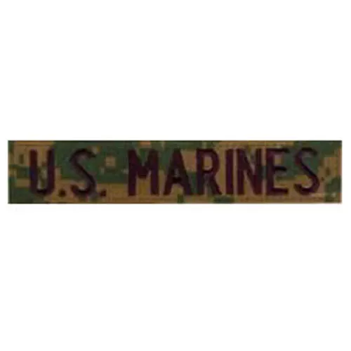 MILITARY RANGE nášivka "U.S. MARINES" VELCRO MARPAT WOODLAND