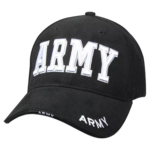 ROTHCO čepice DELUXE ARMY baseball ČERNÁ