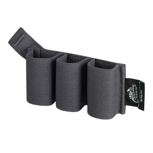 Helikon-Tex insert ELASTIC na tři pistolové zásobníky SHADOW GREY
