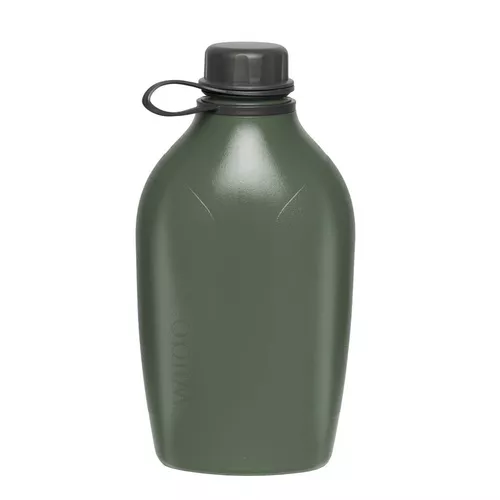 Wildo láhev plastová EXPLORER 1l s karabinou OLIVE GREEN