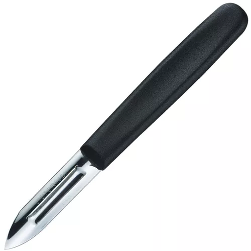 VICTORINOX škrabka s plastovou střenkou oboustranná ČERNÁ