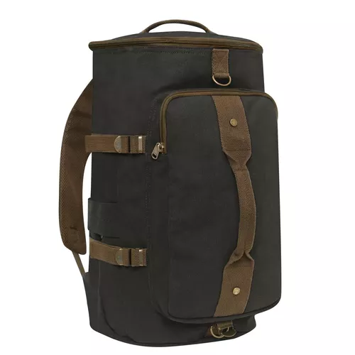 ROTHCO taška/batoh/vak CONVERTIBLE 19" plátěná TMAVĚ ŠEDÁ