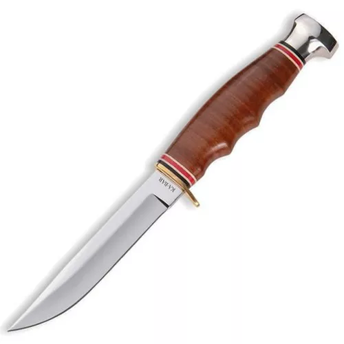 KA-BAR nůž HUNTER kožená střenka