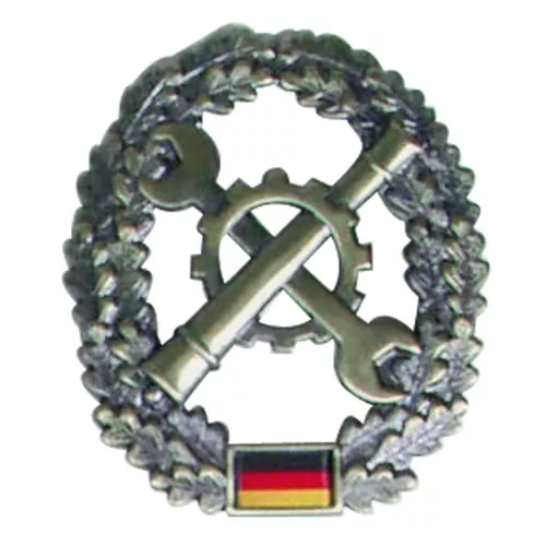 Bundeswehr odznak BW na baret Instandsetzungs truppe