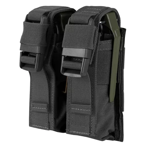 CONDOR OUTDOOR sumka MOLLE FLASHBANG dvojitá granátová ČERNÁ