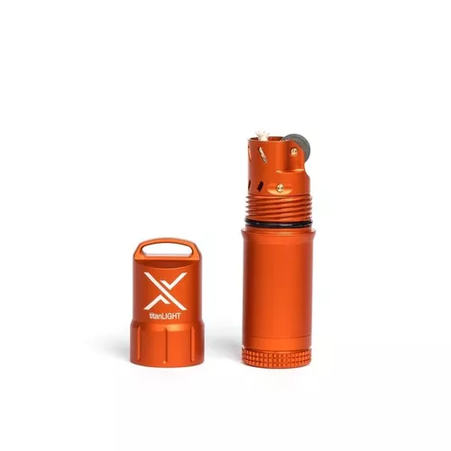 EXOTAC zapalovač titanLIGHT voděodolný ORANŽOVÝ