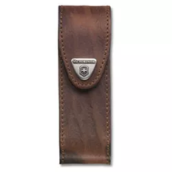 VICTORINOX pouzdro kožené na nůž 111mm 1-3 HNĚDÉ