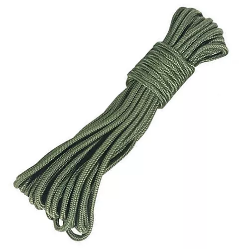 MIL-COM šňůra ø 5 mm / 15 m ZELENÁ