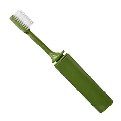 BCB kartáček na zuby skládací plastový ZELENÝ
