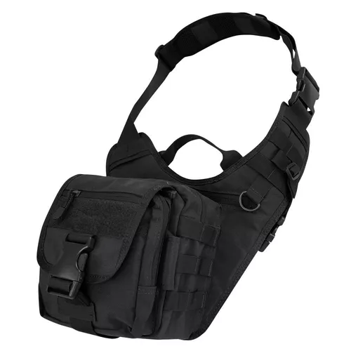 CONDOR OUTDOOR taška EDC přes rameno ČERNÁ