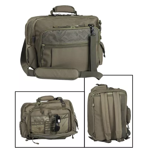 MIL-TEC taška AVIATOR na doklady nebo notebook ZELENÁ